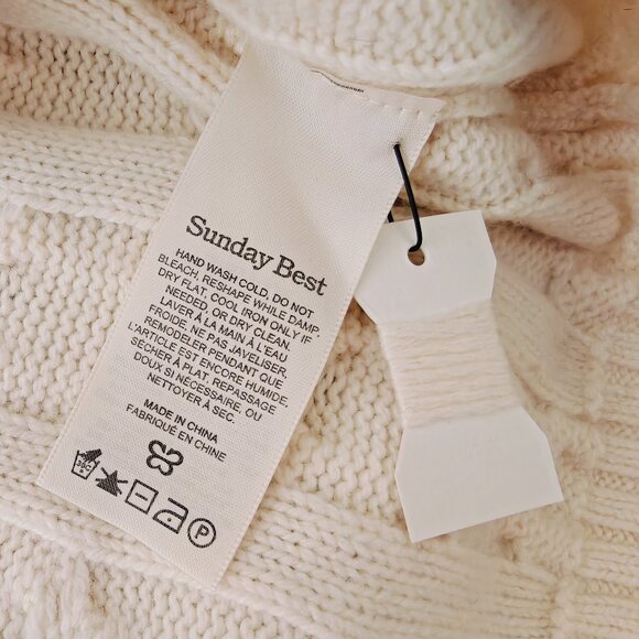 Sunday Best Winston Wool Sweater Vest L - Picture 7 of 8